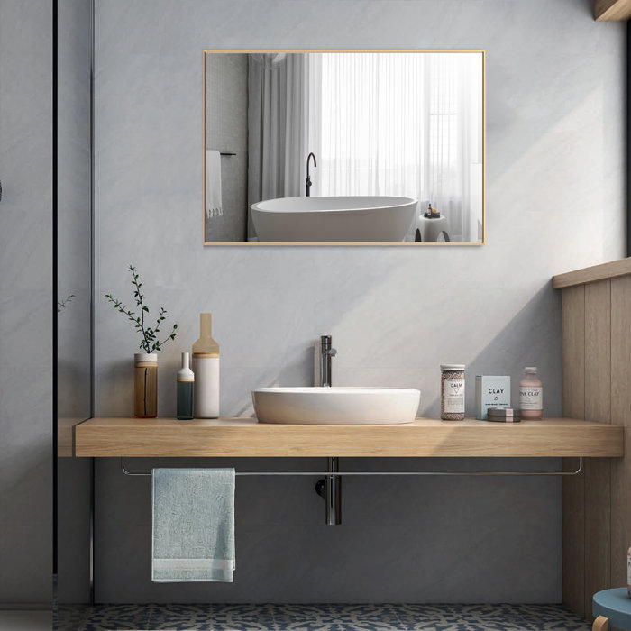 Ledel Modern & Contemporary Bathroom / Vanity Mirror & Reviews Wayfair